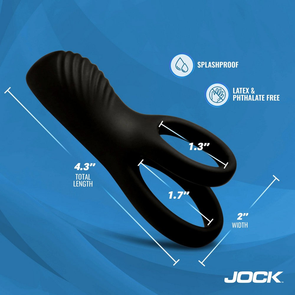 Hard-On C-Ring w/Clit Stim — photo 4