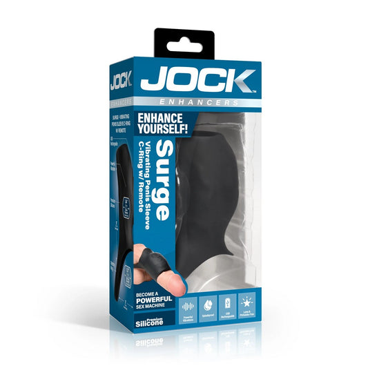 Enhancers Surge Vibrating Penis Sleeve w/Remote
