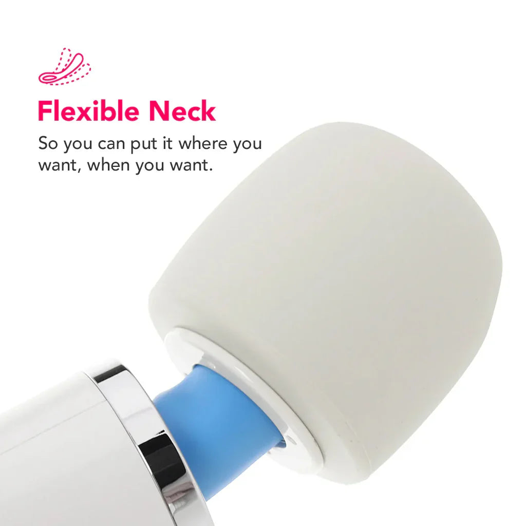 Magic Wand Rechargeable Mini – Edmonton adult shop – in use view