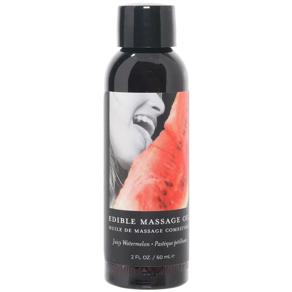 Edible Massage Oil 2oz/60ml in Juicy Watermelon — buy in Edmonton | Heaven Boutique