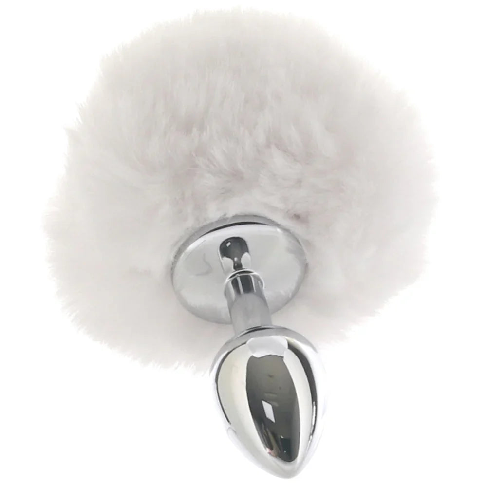 Running Wild White Bunny Plug – Edmonton adult boutique – features