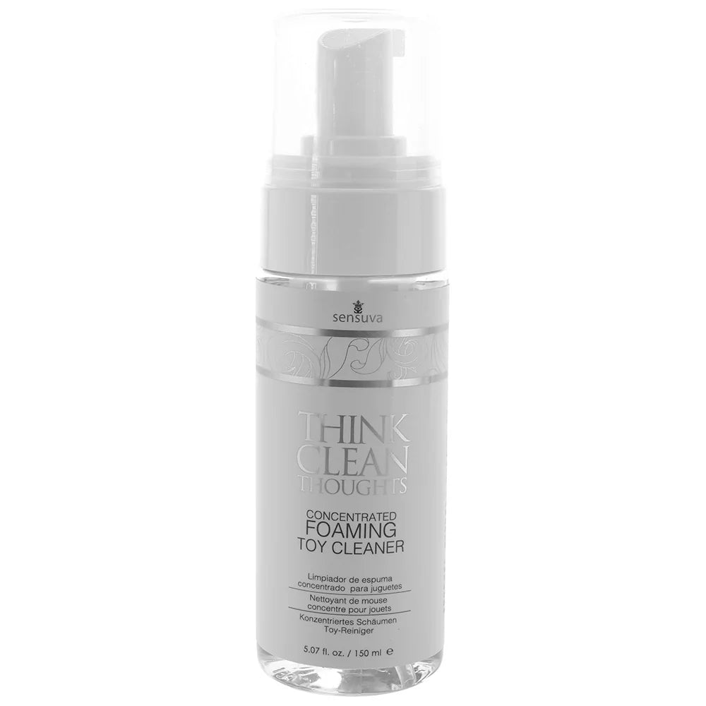 Think Clean Thoughts Foaming Toy Cleaner 5.07oz – Edmonton – packaging view