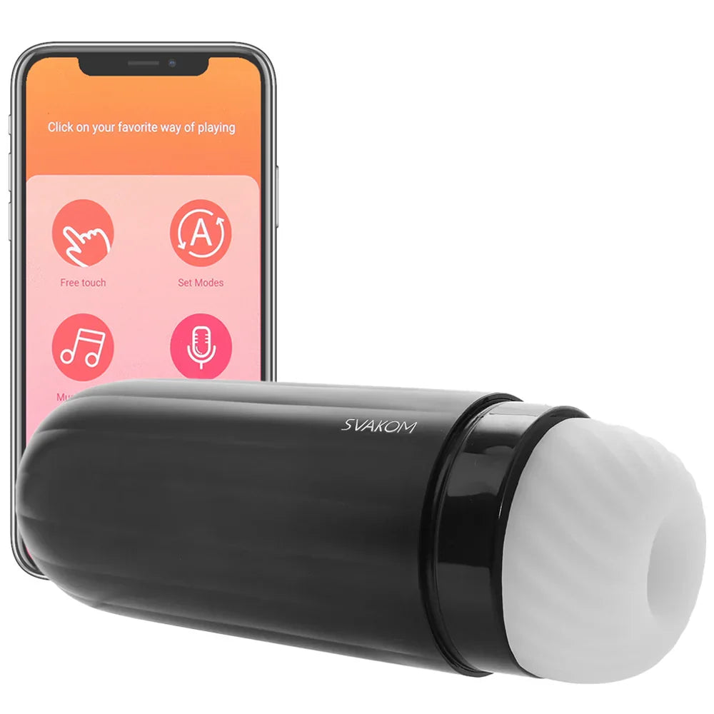 Sam Neo Interactive Suction & Vibration Masturbator – Edmonton – packaging view