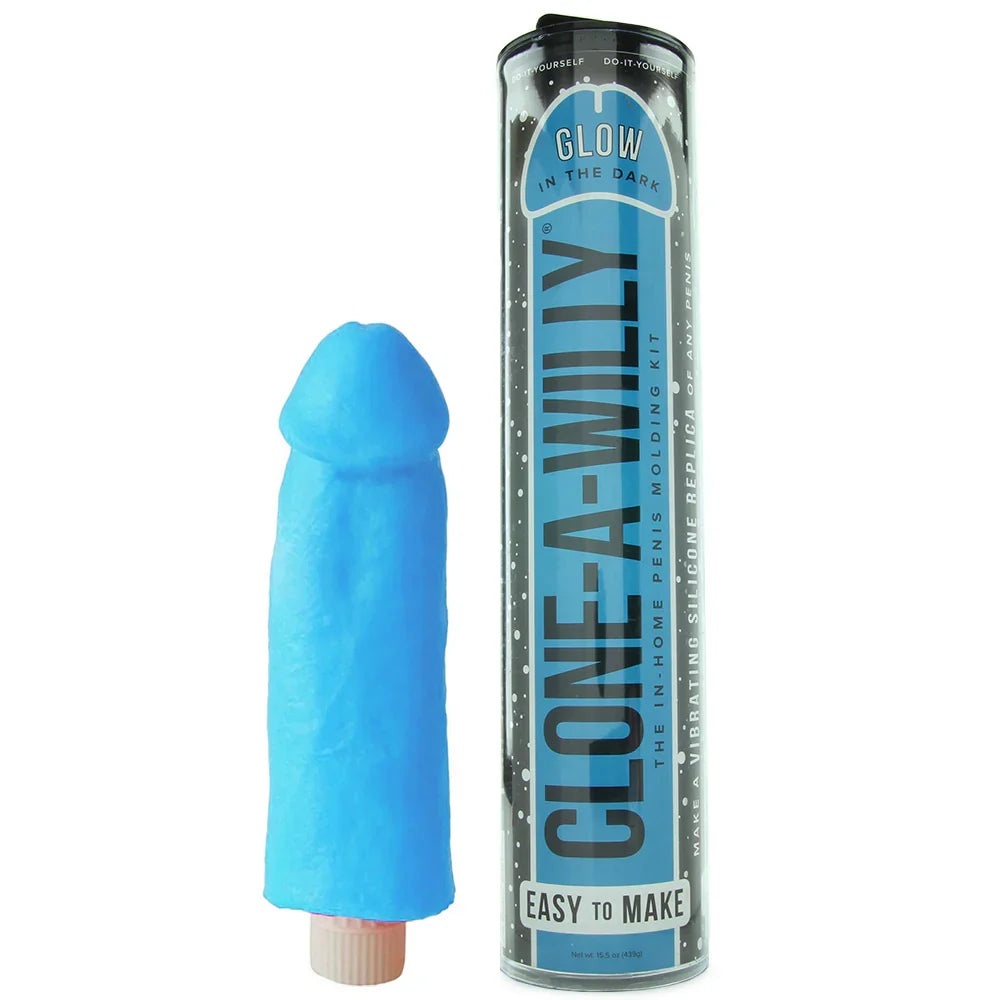 Clone-A-Willy Glow in the Dark in Blue — buy in Edmonton | Heaven Boutique