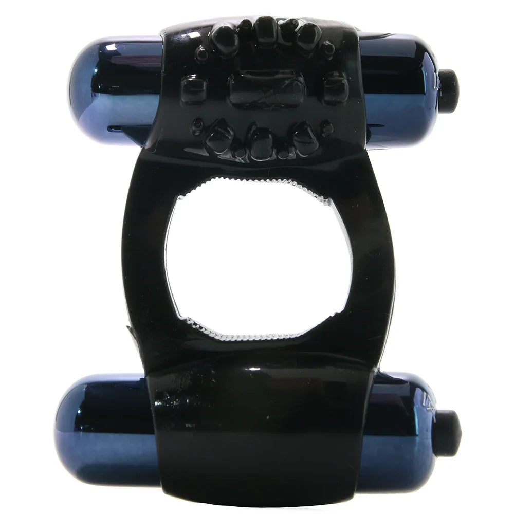 Duo-Vibrating Super Ring in Black — buy in Edmonton | Heaven Boutique