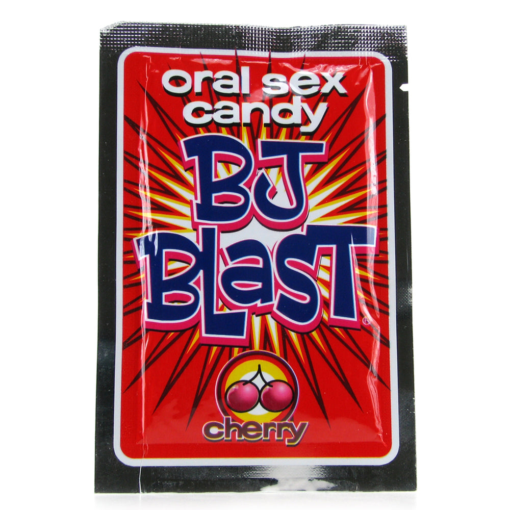 BJ Blast Cherry Flavour Oral Sex Popping Candy 18g by Pipedream Products