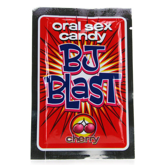 BJ Blast Cherry Flavour Oral Sex Popping Candy 18g by Pipedream Products