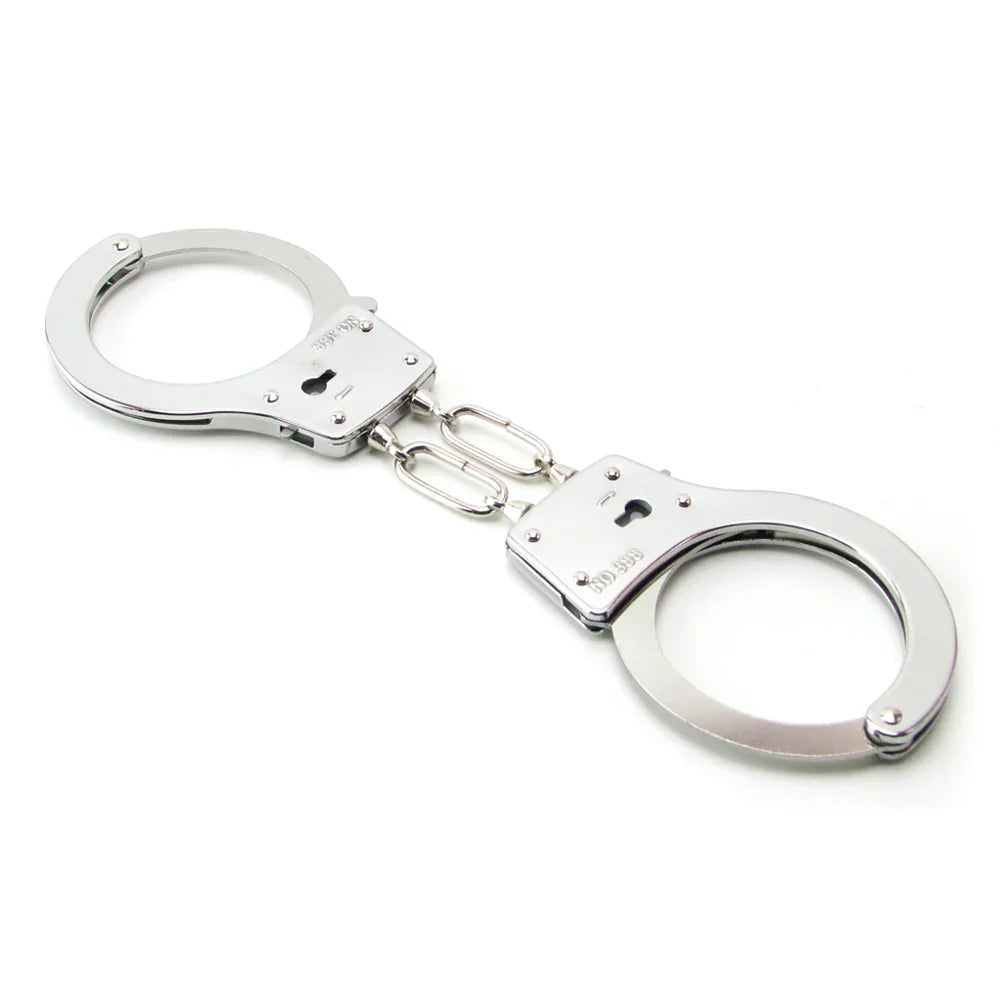 Fetish Fantasy Beginner's Metal Cuffs – Heaven Boutique Edmonton – side view