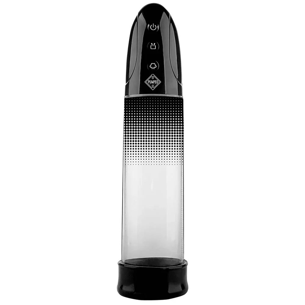 Pumped Rechargeable Automatic Luv Pump in Black – Edmonton – packaging view