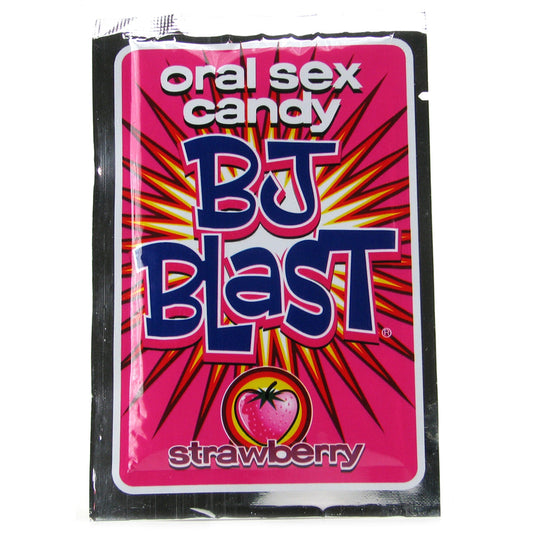 BJ Blast Strawberry Flavour Oral Sex Popping Candy 18g by Pipedream Products