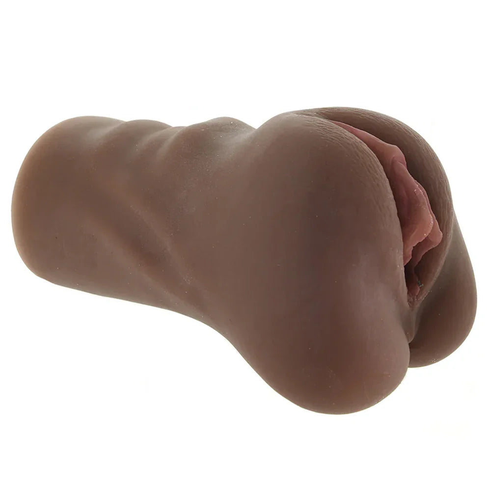 Stroke It Anatomical Pussy Stroker in Brown – Edmonton – packaging view