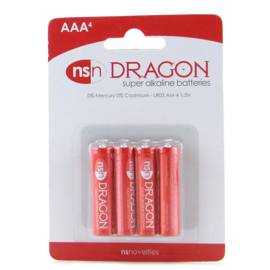 Dragon Super Alkaline Battery 4 pack in AAA — buy in Edmonton | Heaven Boutique