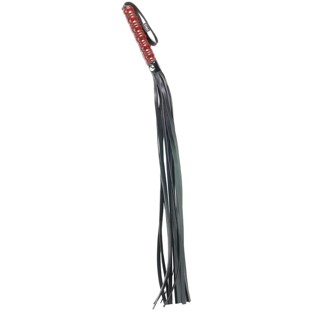 Sex & Mischief Mahogany Flogger – Edmonton adult boutique – features