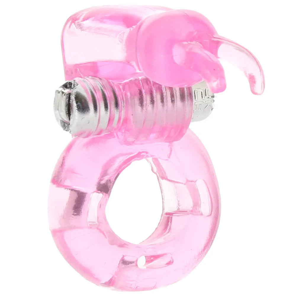 Basic Essentials Bunny Enhancer Vibrating Cock Ring — buy in Edmonton | Heaven Boutique
