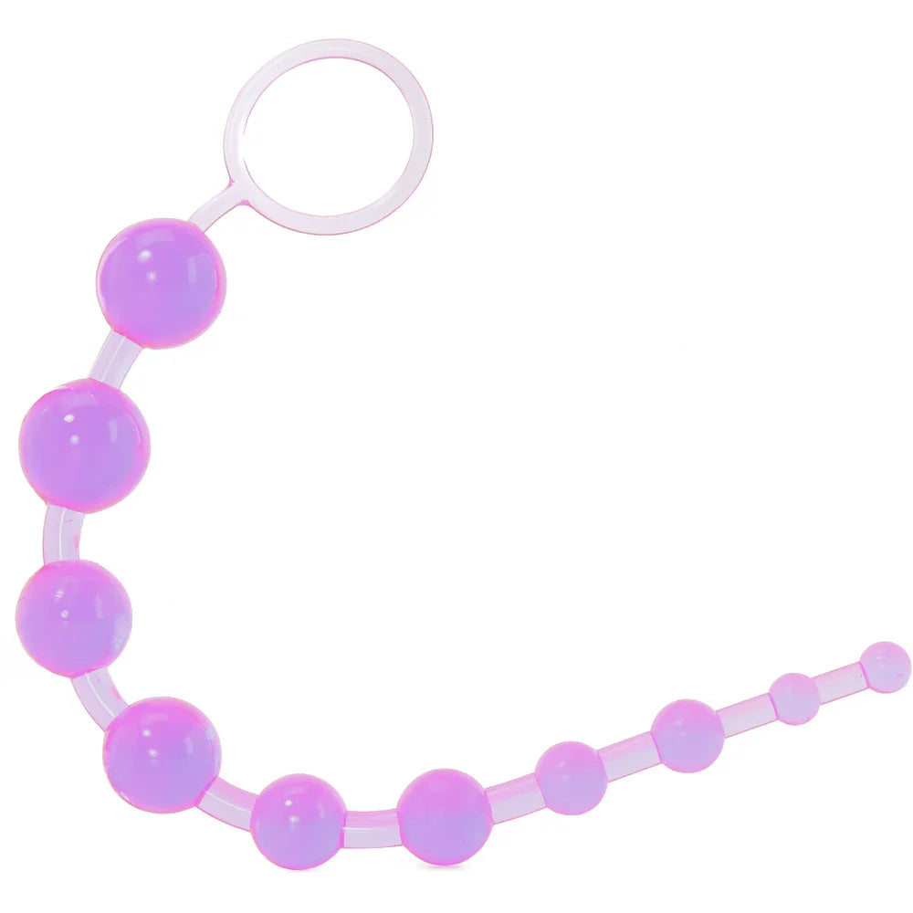 X-10 Anal Beads in Purple – Edmonton adult boutique – features