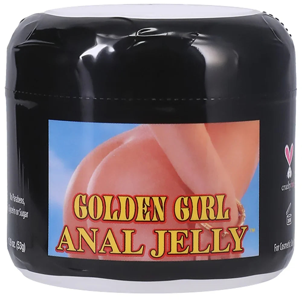 Golden Girl Anal Jelly Lubricant in 2oz/57g - 2oz/57g – Edmonton – packaging view