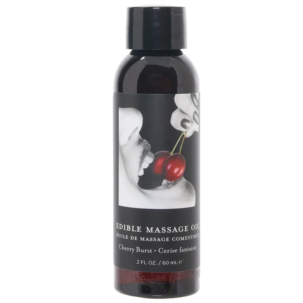 Edible Massage Oil 2oz/60ml in Cherry Burst — buy in Edmonton | Heaven Boutique