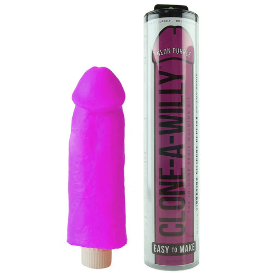 Clone-A-Willy Vibrator Kit in Neon Purple — buy in Edmonton | Heaven Boutique