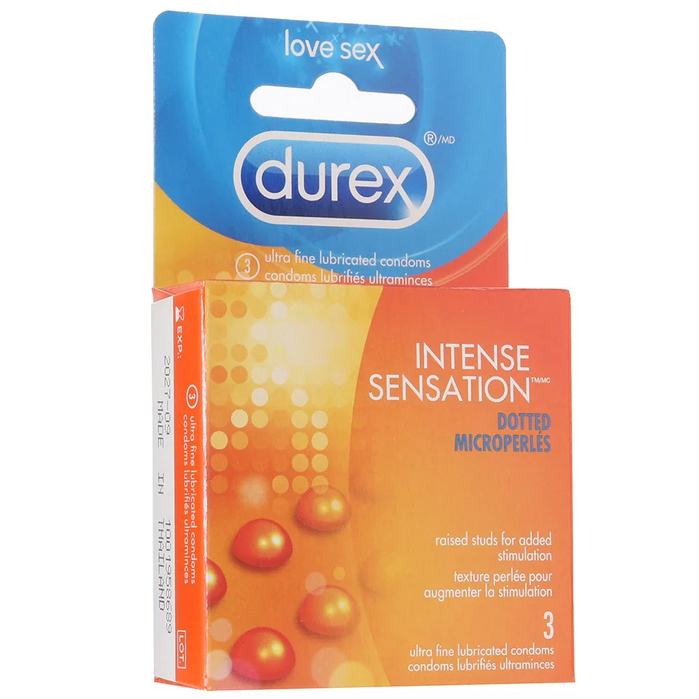Intense Sensation Condoms in 3 Pack — buy in Edmonton | Heaven Boutique