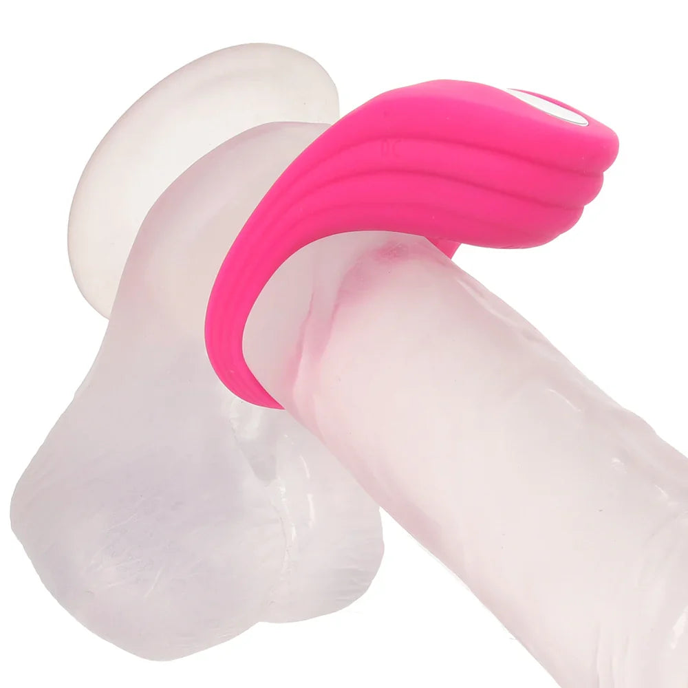 Silicone Remote Pleasure Vibrating C-Ring Edmonton – product detail