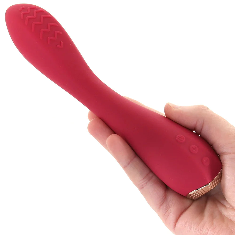 Uncorked Malbec Rechargeable Vibe – Heaven Boutique Edmonton – side view