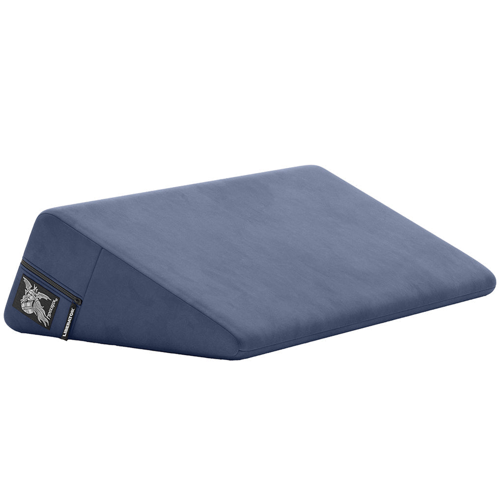 Wedge Sex Pillow in Velvet Blue — image 2