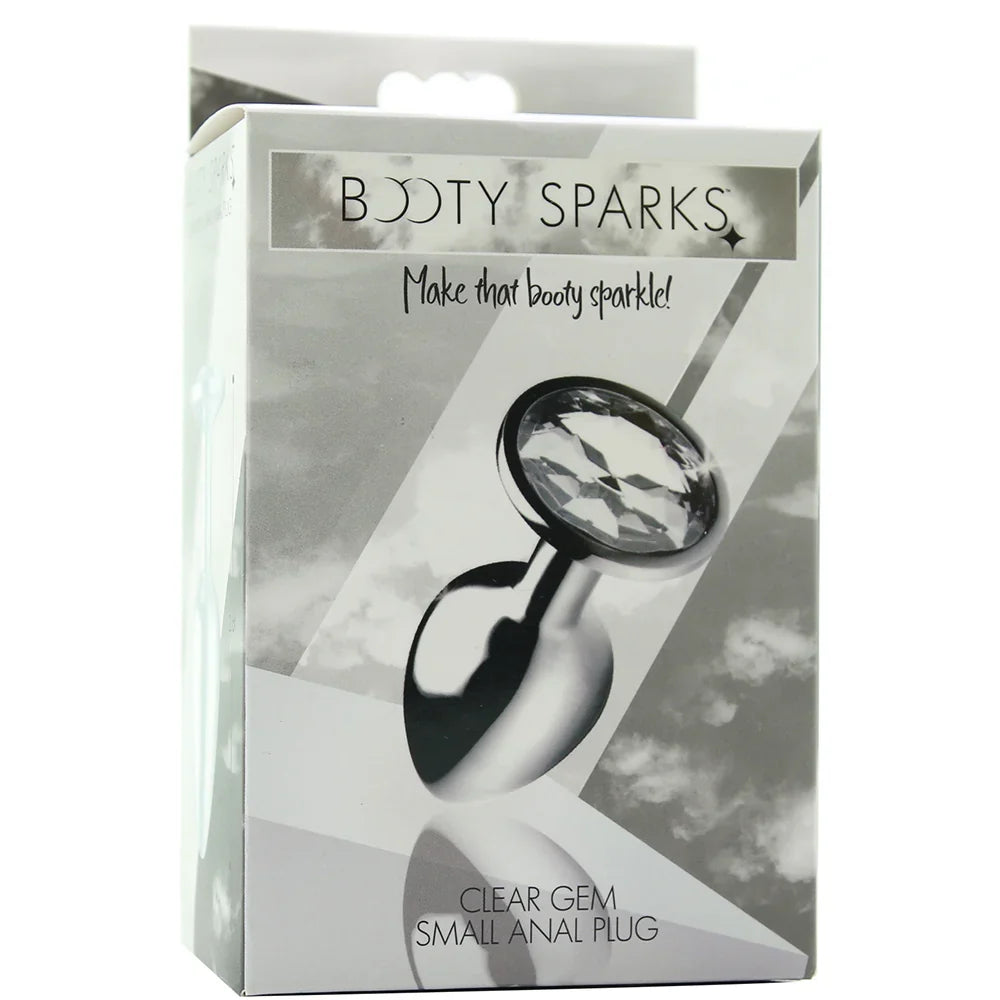 Booty Sparks Clear Gem Anal Plug in Small — buy in Edmonton | Heaven Boutique