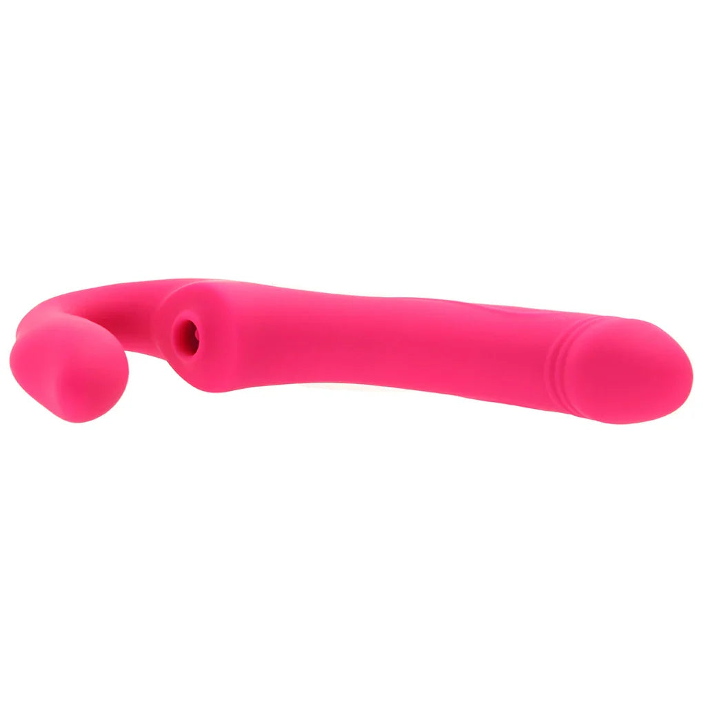 Strap U Mighty Licker Strapless Strap-On Vibe – Heaven Boutique Edmonton – side view