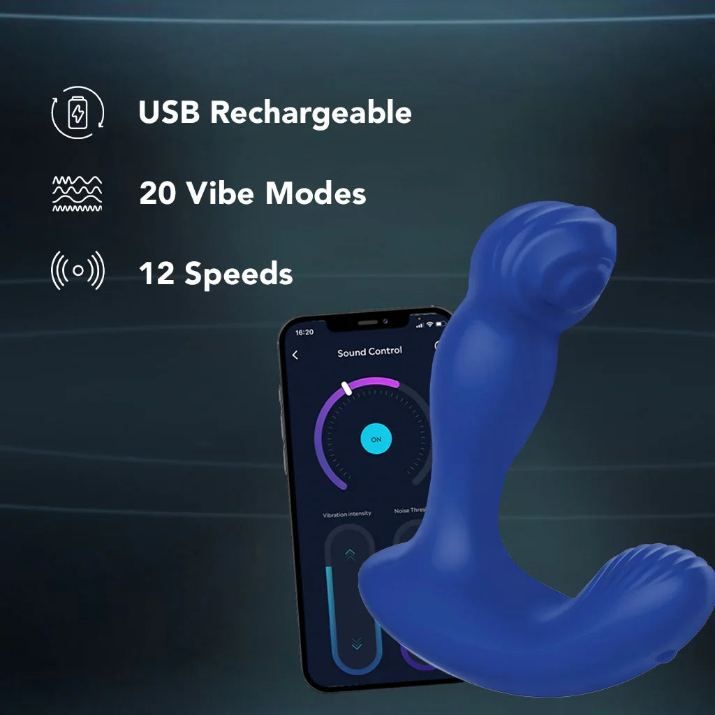 Love Distance Orbit App Controlled Prostate Vibe – Edmonton adult boutique – features