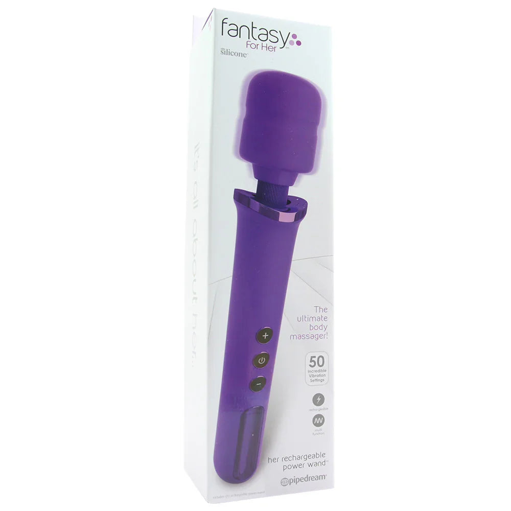Fantasy For Her Rechargeable Power Wand — buy in Edmonton | Heaven Boutique