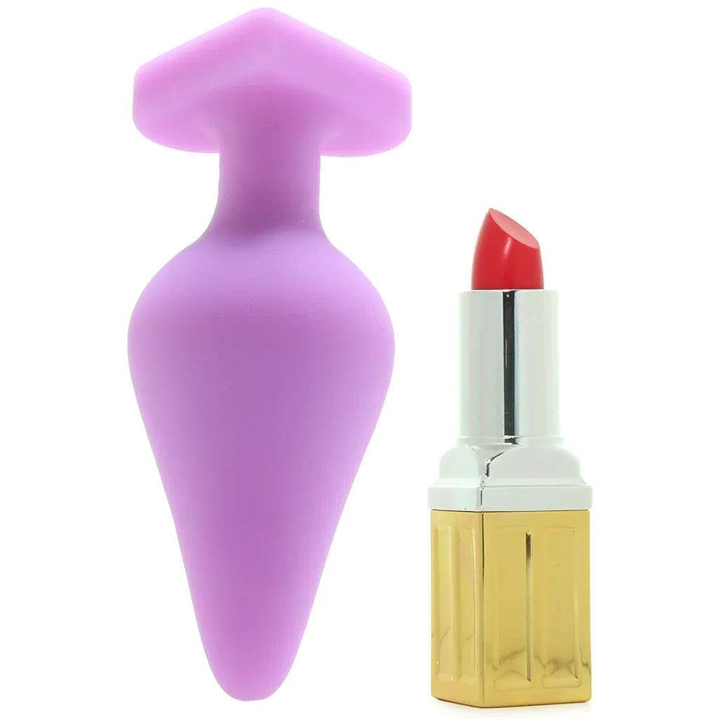 Candy Hearts F**k Me Medium Butt Plug in Purple Edmonton – product detail