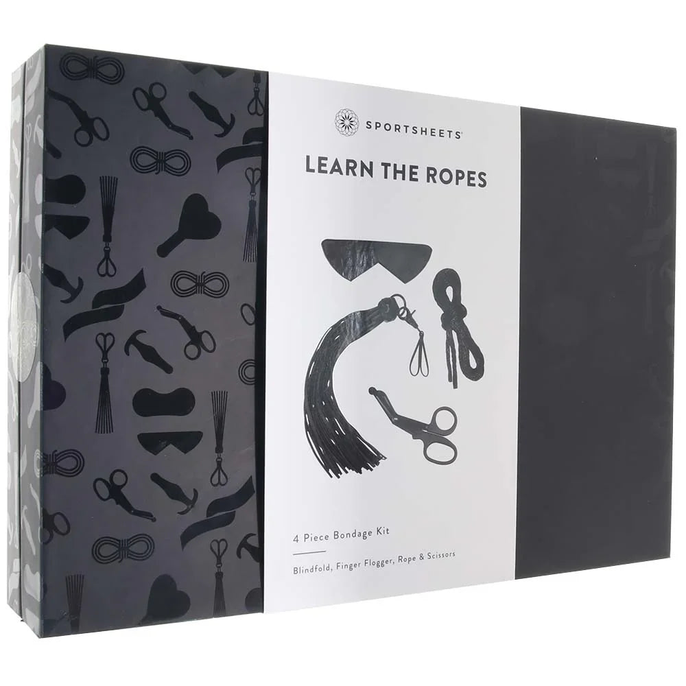 Learn The Ropes 4 Piece Bondage Kit — buy in Edmonton | Heaven Boutique