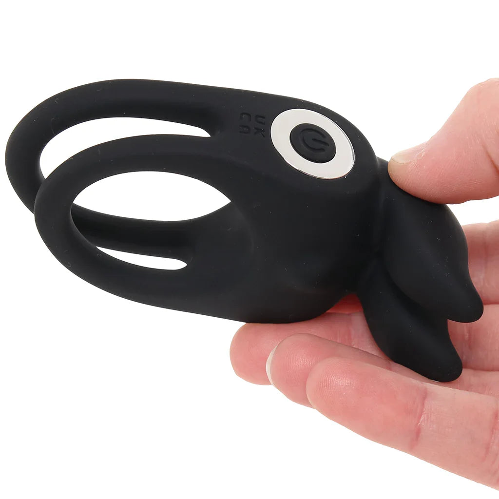 Enhancer Vibrating Rabbit Cock Ring – Heaven Boutique Edmonton – side view
