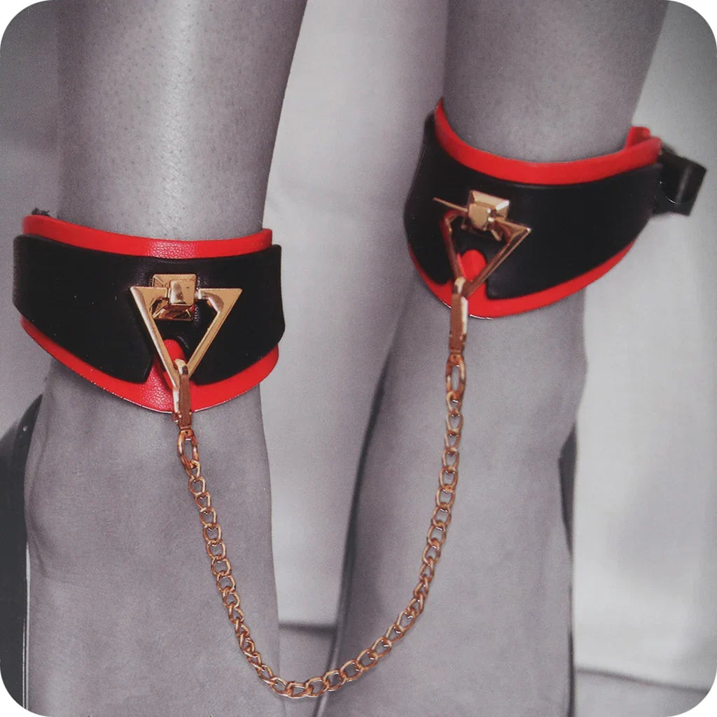 Ouch! Milan Collection Leg Cuffs – Edmonton adult boutique – features
