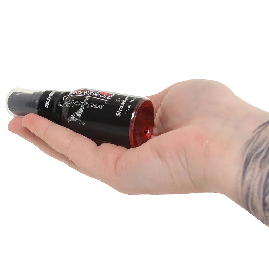 GoodHead Oral Delight Spray 1oz in Strawberry – Edmonton – packaging view