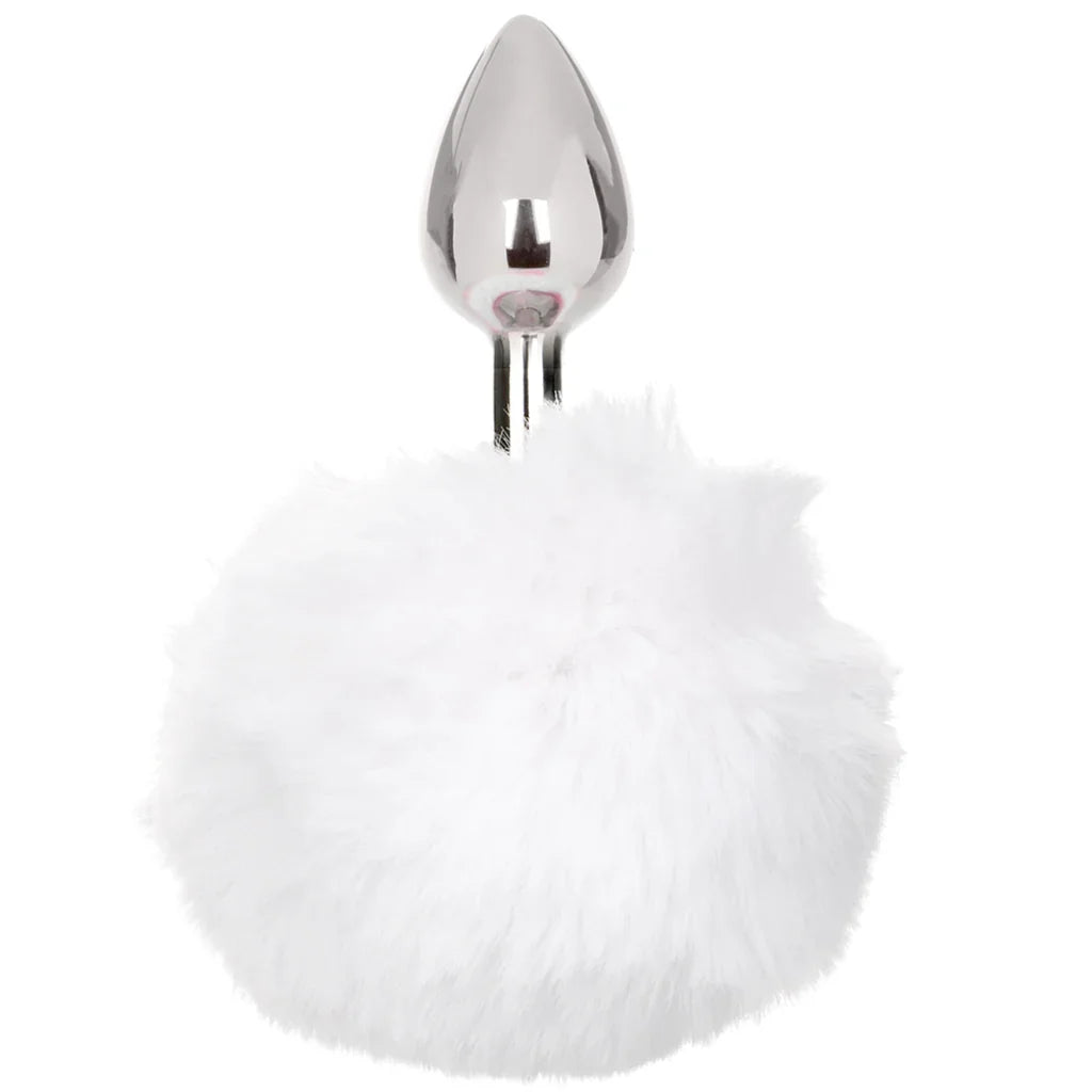 Running Wild White Bunny Plug – Edmonton adult store – close-up view