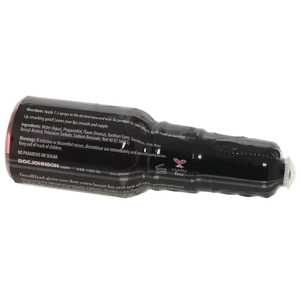 GoodHead Oral Delight Spray 1oz in Strawberry – Edmonton adult boutique – features