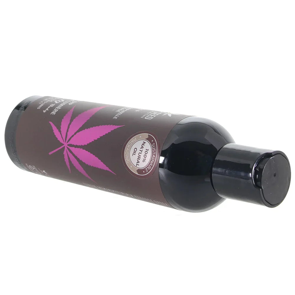 Hemp Seed Massage Oil 8oz/236ml in Skinny Dip – Edmonton – packaging view