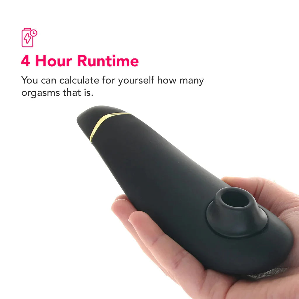 Womanizer Premium 2 Pleasure Air Stimulator in Black – Edmonton – packaging view