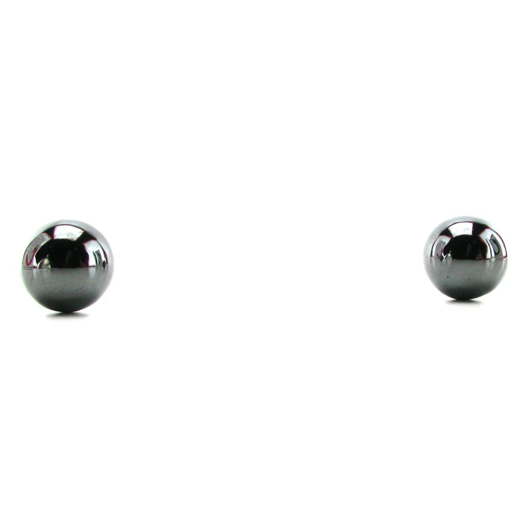 Nen-Wa Magnetic Hematite Balls in Black – Heaven Boutique Edmonton – side view
