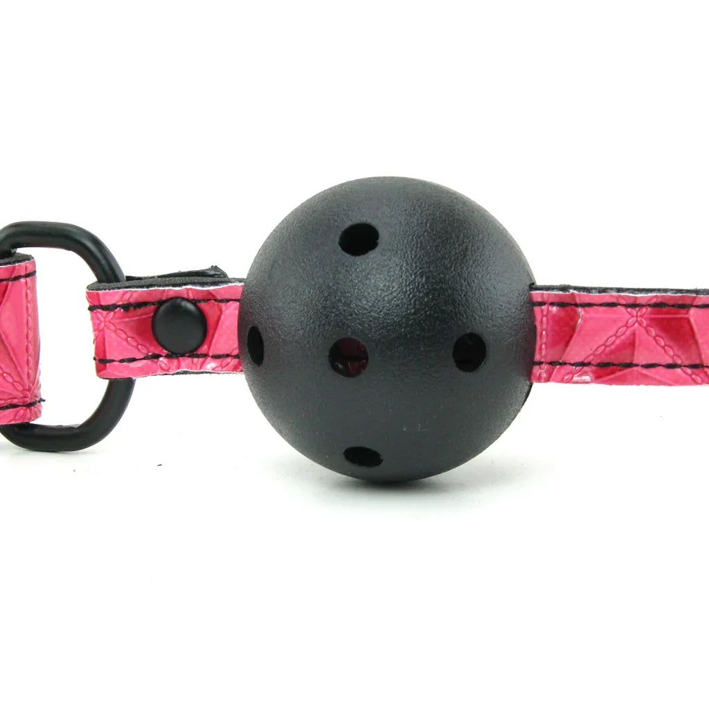 Sinful Ball Gag in Pink – Edmonton adult boutique – features