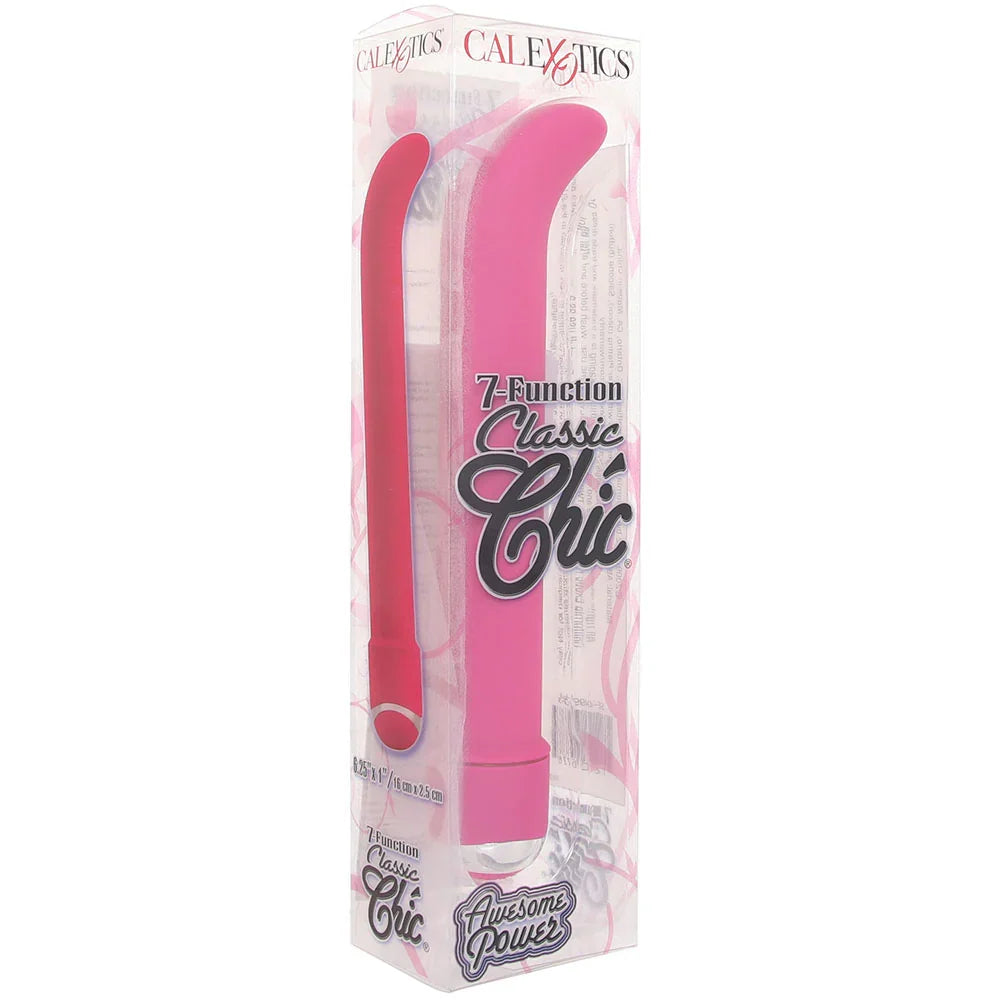 7 Function Classic Chic G Vibe in Pink – Edmonton adult store – close-up view