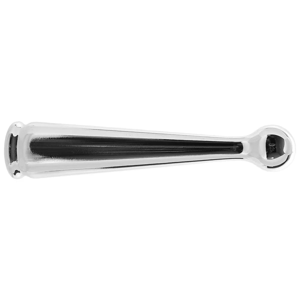 Tease Me Rechargeable Metal Vibe – Heaven Boutique Edmonton – side view