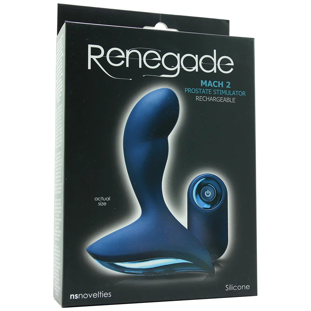 Renegade Mach 2 Prostate Stimulator in Blue — buy in Edmonton | Heaven Boutique