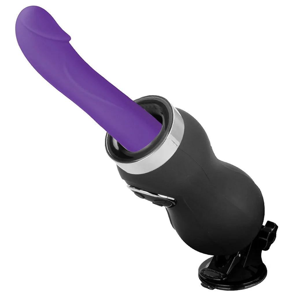 Lux Fetish Thrusting Compact Sex Machine with Remote – Edmonton adult boutique – features