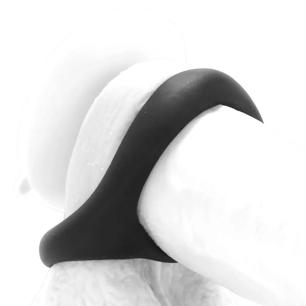 Renegade Romeo Soft Silicone Dual Ring in Black – Edmonton adult boutique – features