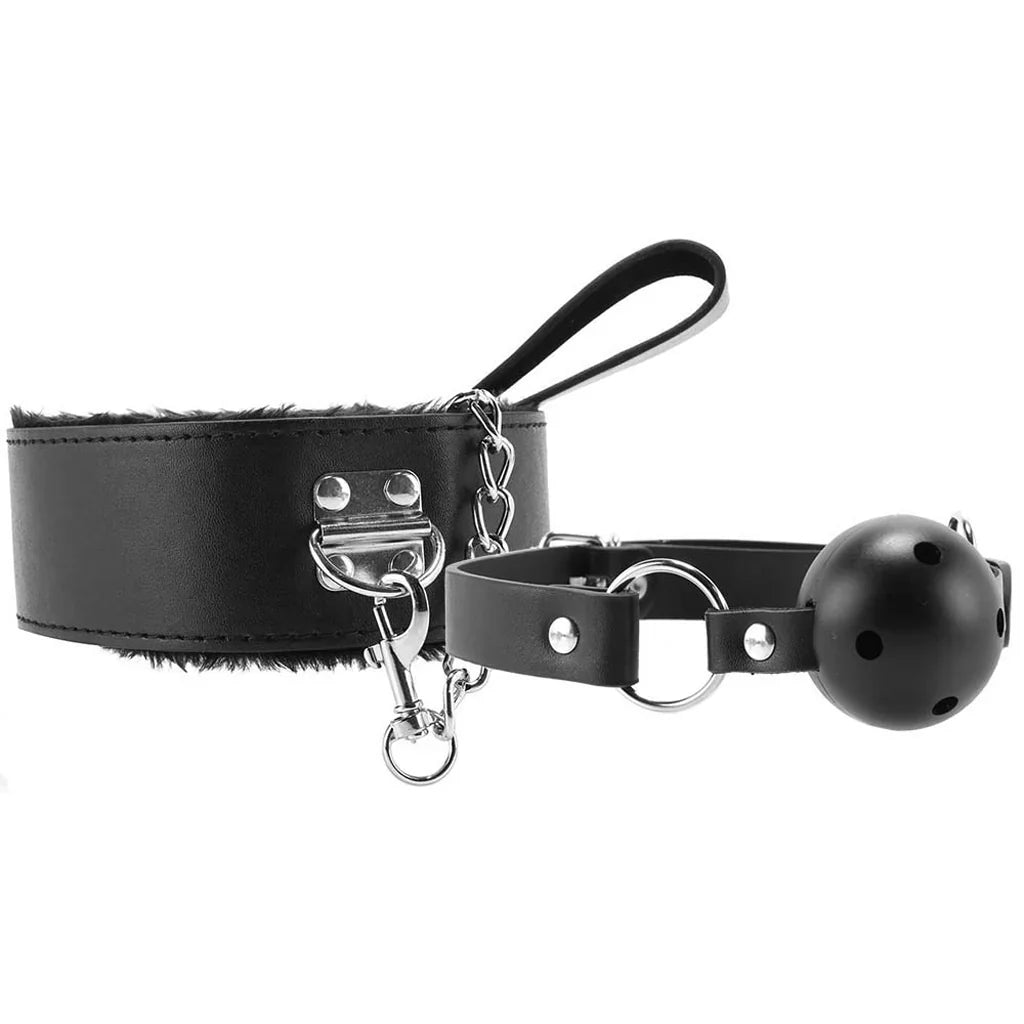 Intermediate Bondage Kit in Black – Edmonton adult boutique – features