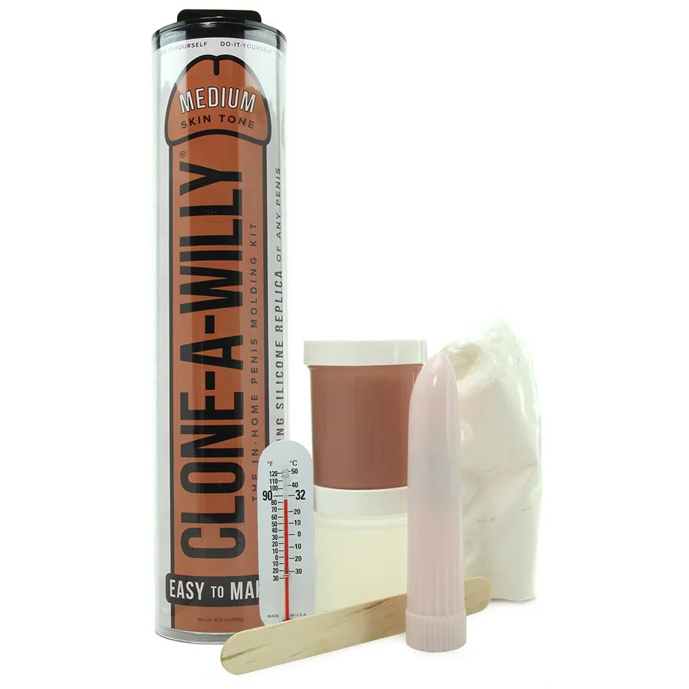 Clone-A-Willy Vibrating Kit in Medium – Edmonton – packaging view