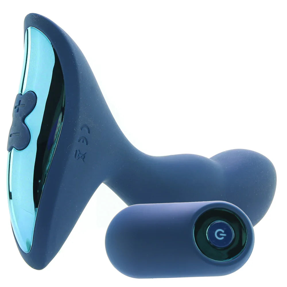 Renegade Mach 2 Prostate Stimulator in Blue – Edmonton adult store – close-up view