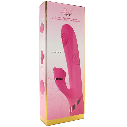 Dolce Vive Fiore Air Wave Tapping Rabbit Vibe — buy in Edmonton | Heaven Boutique